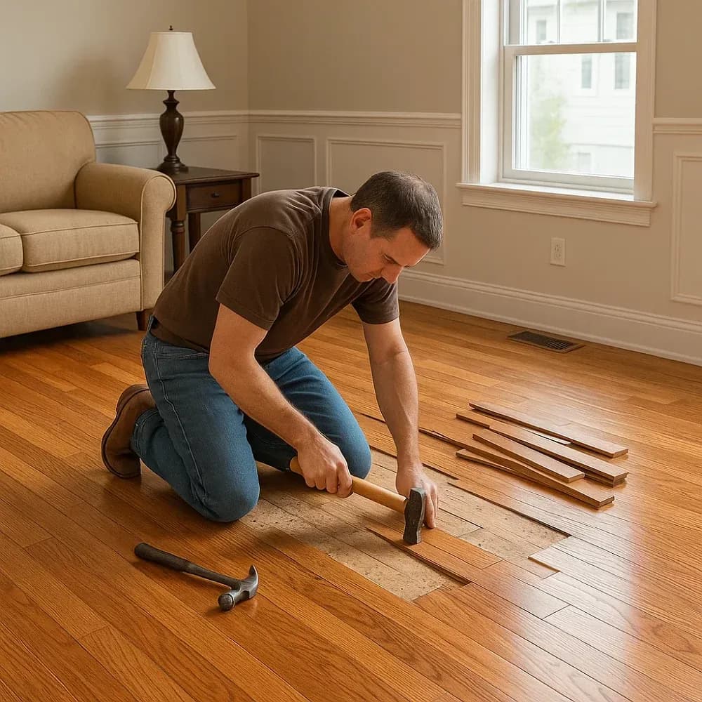 Parquet Repair & Board Replacement